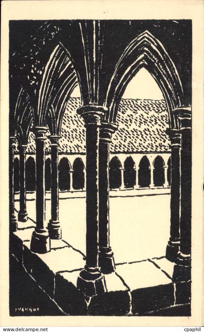 CPA Le Cloitre Le Mont Saint Michel