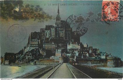 CPA Le Mont Saint Michel Le Cote Sud
