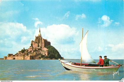 CPM Le Mont-Saint-Michel Bateau