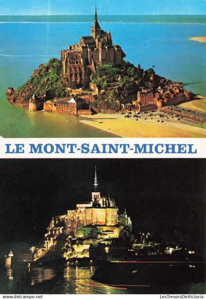 FRANCE - Le Mont Saint Michel - Vu du Cile par Alain Perceval - Colorisé - Carte Postale Ancienne