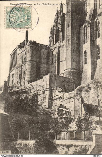 Mont Saint Michel CPA Le Chatelet
