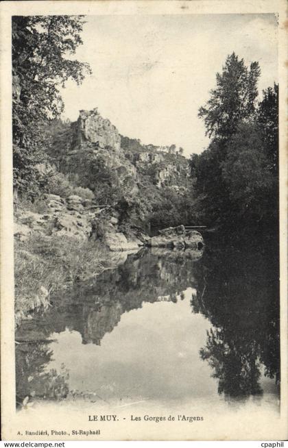 CPA Le Muy Les Gorges De I'Argens