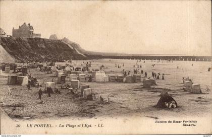 Le Portel - La Plage et l'Epi - CPA