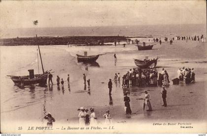 Le Portel - Le Retour de la Peche - CPA