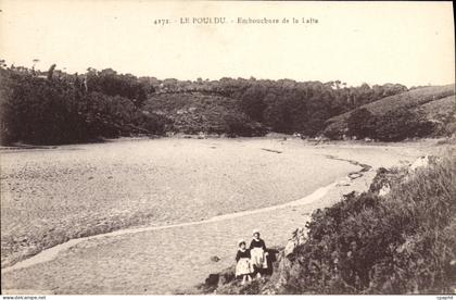 CPA Le Pouldu Embouchere de la Laite