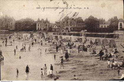 CPA Le Pouliguen La Plage