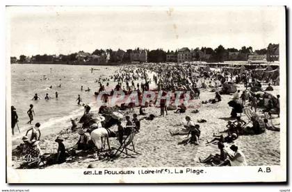 Le Pouliguen CPA La plage