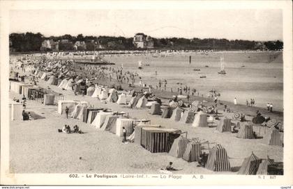 Le Pouliguen CPA La plage