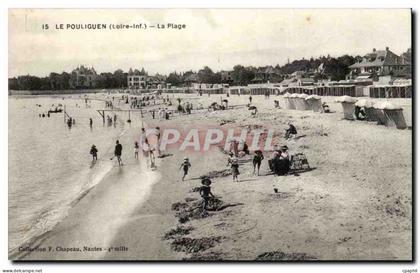 Le Pouliguen - la Plage - CPA