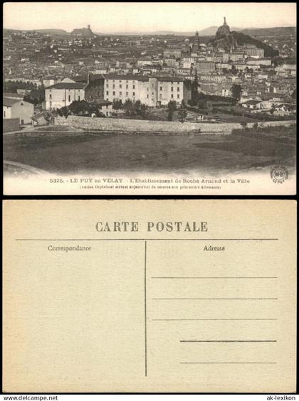 Le Puy-en-Velay LE PUY en VELAY Etablissement  caserne  1910