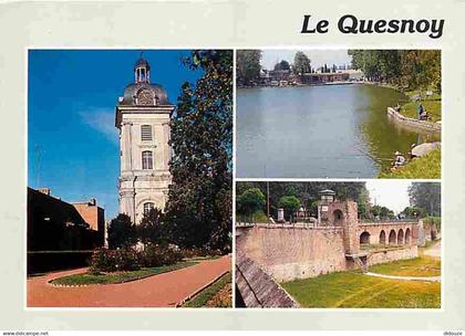 59 - Le Quesnoy - Multivues - Flamme Postale - CPM - Voir Scans Recto-Verso