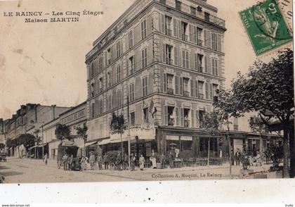 LE RAINCY LES CINQ ETAGES "MAISON MARTIN "