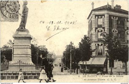 Le Raincy - Place de la Mairie
