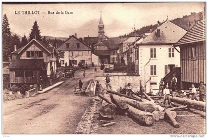 Carte Postale Ancienne de LE THILLOT