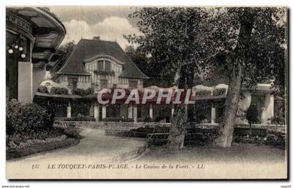 CPA Le Touquet paris Plage le Casino de la Forel