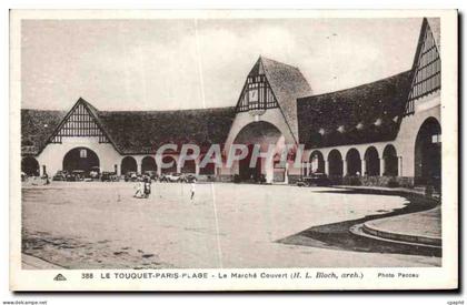 CPA Le Touquet Paris Plage Le Marche Couvert