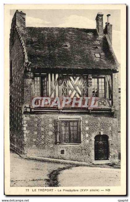 CPA Le Treport Le presbytere