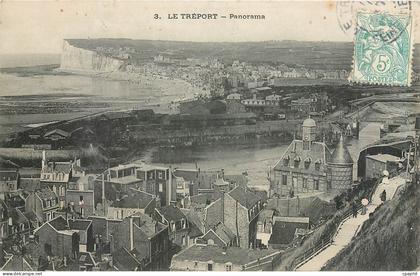 CPA Le Treport - Pannorama