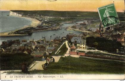 CPA Le Treport Vue Panoramique