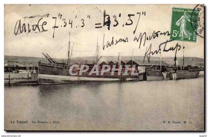 Le Treport - Le Bassin a Flot CPA