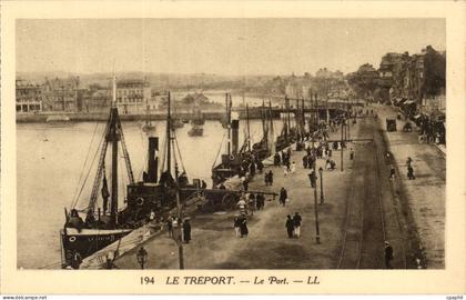 Le Treport - Le Port - CPA