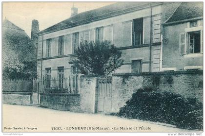 52 - HAUTE MARNE - Longeau - mairie - école