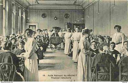 78 - Le Vésinet - Asile National du Vésinet - Premier Réfectoire - Animée - CPA - Voir Scans Recto-Verso