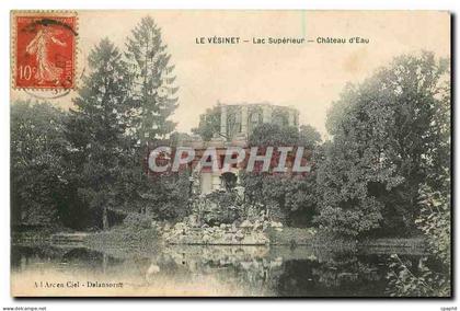 CPA Le Vesinet Lac superieur Chateau d'Eau