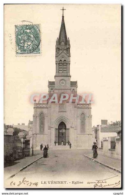 Le Vesinet CPA Eglise