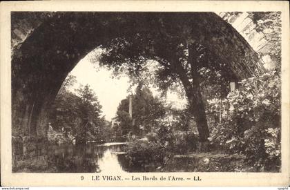 CPA Le Vigan Les Bords De I'Arre