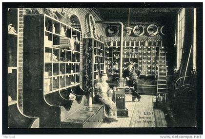 62 - LENS - Intérieur d'un Magasin d'une Mine