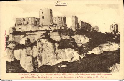 CPA Les Andelys Chateau Gaillard