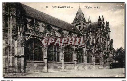 CPA Les Andelys Eglise