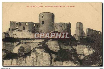 CPA Les Andelys Ruines de Chateau Gaillard