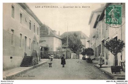 AWHP3-0197-38 - LES AVENIERES - Quartier de la Mairie