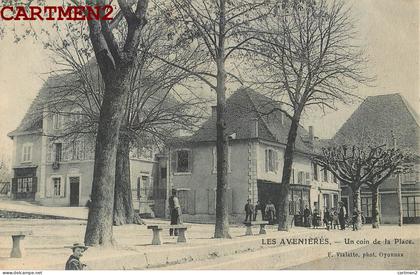 LES AVENIERES UN COIN DE LA PLACE 38 ISERE
