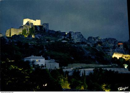 CPSM LES BAUX DE PROVENCE vue de nuit