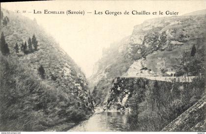 CPA Les Echelles Les Gorges de Chailles et le Guier