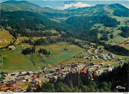 CPM Les Gets Hte Savoie Vue generale et le Mont Blanc