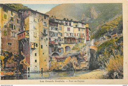 CPA Les Grands Goulets Pont en Royans