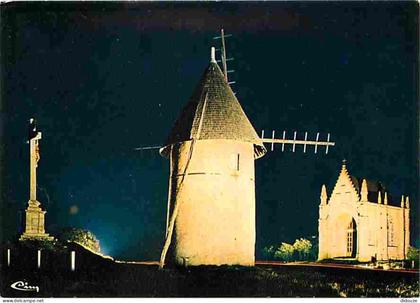 Carte Postale - 85 - Les Herbiers - Les Mont des Alouettes aux environs des Herbiers - Moulins - CPM - Voir Scans Recto-