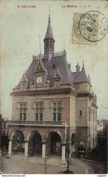 CPA Les Lilas La Mairie