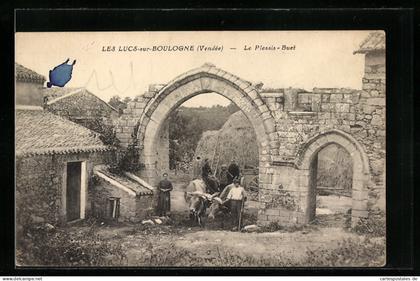 CPA Les Lucs-sur-Boulogne, Le Plessis-Buet