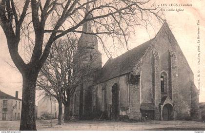 Les Lucs sur Boulogne : la vieille église
