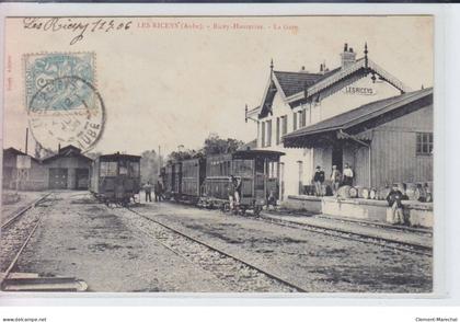 LES RICEYS: riceys-hauterive, la gare - état