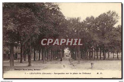 CPA Lesparre perspective sur la place du tribunal