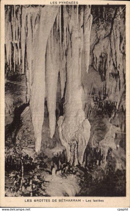 CPA Grottes de Betharram Les isolees