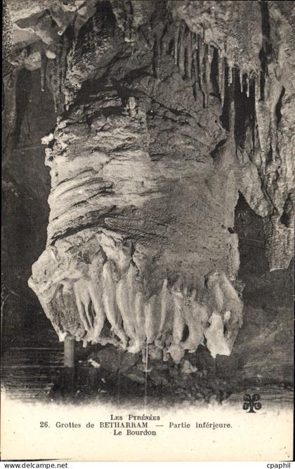 CPA Grottes de Betharram Partic Inferieure Le Bourdon