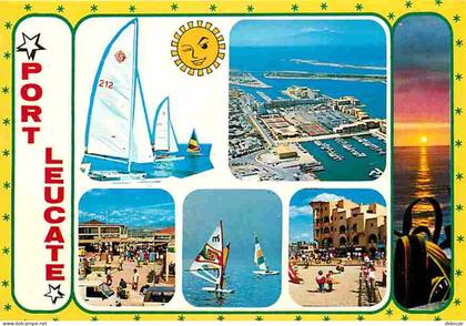 11 - Leucate - Port Leucate - Multivues - Planche à Voile - CPM - Voir Scans Recto-Verso