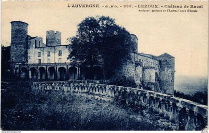 CPA L'Auvergne LEZOUX Chateau de RAVEL (409839)